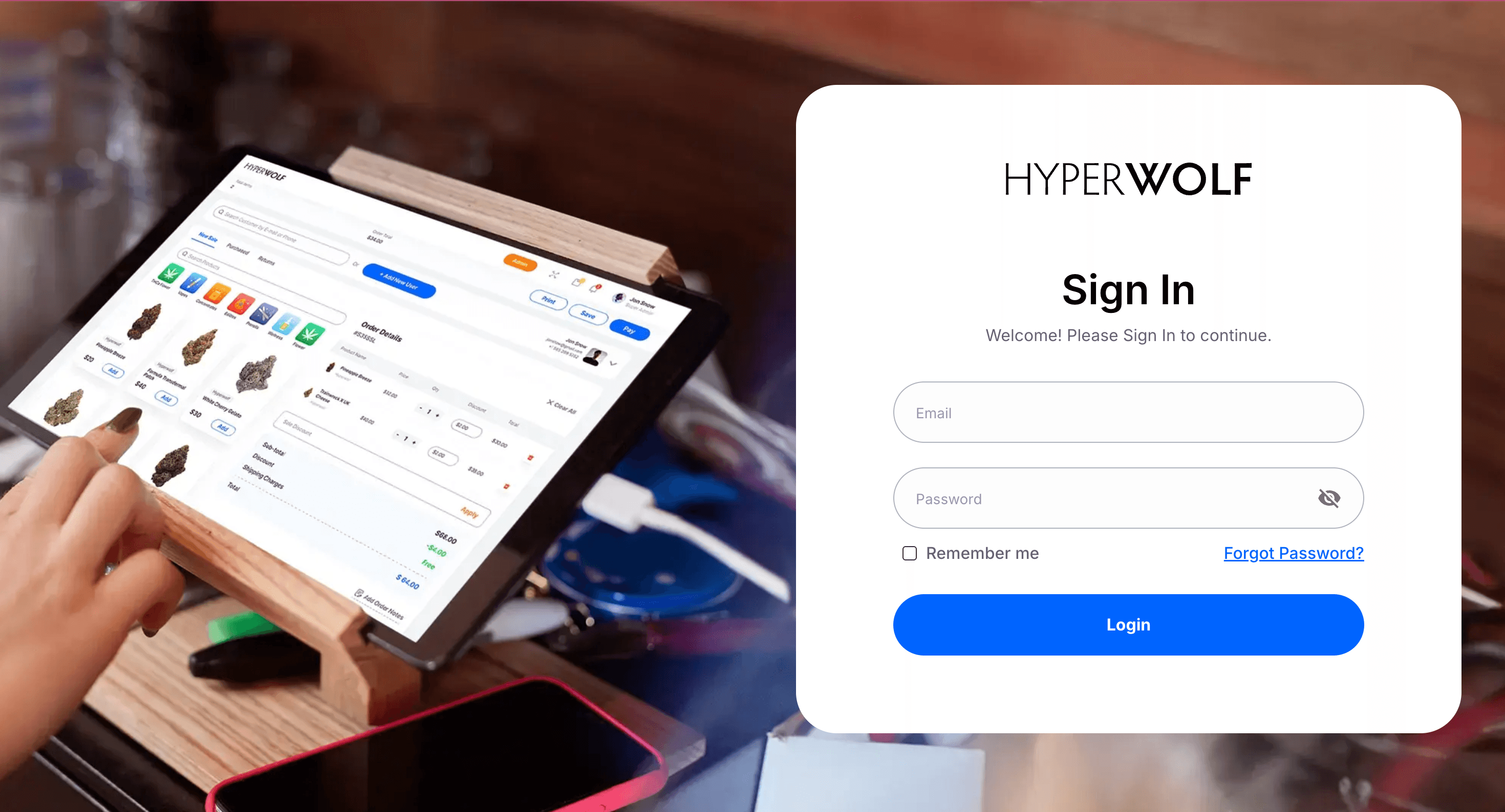 Hyperwolf POS - Comprehensive Point of Sale